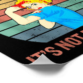 Funny Hip Replacement Warrior New Prosthetic Women ポスター (角)