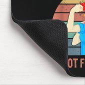 Funny Hip Replacement Warrior New Prosthetic Women マウスパッド (コーナー)