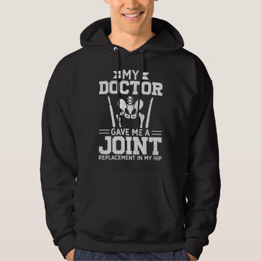 Funny Hip Surgery Shirt Hip Replacement Recovery パーカ (正面)
