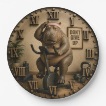 Funny Hippo Home Gym Workout Motivation Gift 