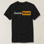 Funny Historical Game Stonk Wallstreetbets  Tシャツ (デザイン正面)