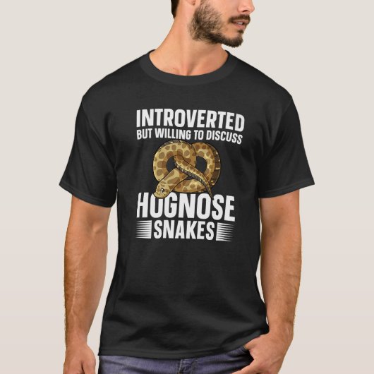 Funny Hognose Snake Western Hognose Snake Lover Pr Tシャツ (正面)