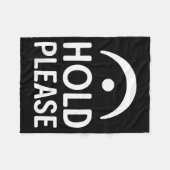 Funny Hold Please Fermata Symbol Music Theory Band フリースブランケット (正面(横))