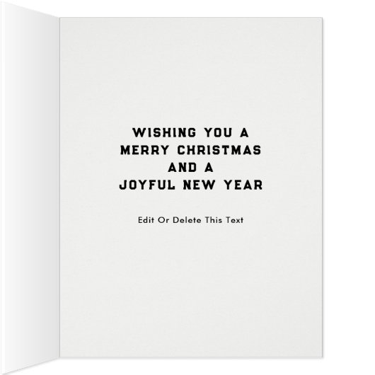 Funny Holiday Cards (内側(右))