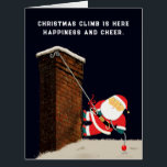Funny Holiday Cards<br><div class="desc">Holiday humor for social and rock climbers. Edit text to add your name and/or Christmas message.</div>