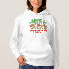 Funny Holiday Cat Sweatshirt" パーカ