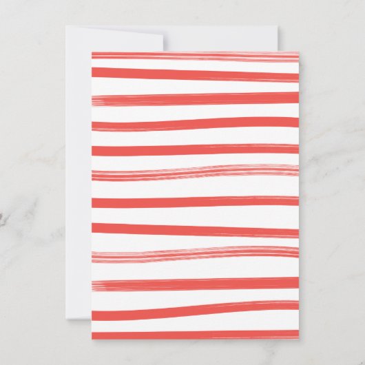 Funny Holiday Christmas Cocktail Party Invitation 招待状 (裏面)