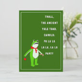 Funny Holiday Party 招待状 (スタンド正面)