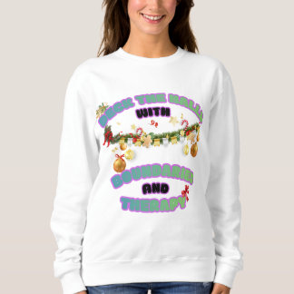 funny Holiday sweatshirt スウェットシャツ