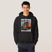 Funny Hoodie For Men パーカ (正面フル)