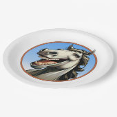 funny horse ペーパープレート (アングル)