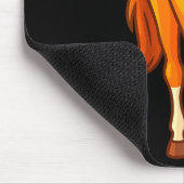 Funny Horse Body Costume Optical Illusion Gift Men マウスパッド (コーナー)