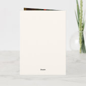 Funny Horse Christmas Equestrians & Animal Lovers カード (裏面)