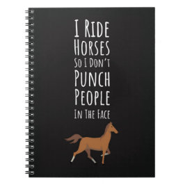Funny Horse Gifts For Adults Farm Rodeo Country ノートブック
