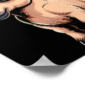 Funny Horse In Retro Style - Farm Humour Ny Funny  ポスター (角)