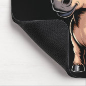 Funny Horse In Retro Style - Farm Humour Ny Funny  マウスパッド (コーナー)