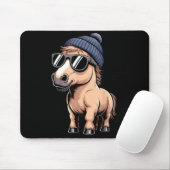 Funny Horse In Retro Style - Farm Humour Ny Funny  マウスパッド (マウス)
