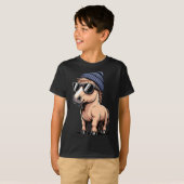 Funny Horse In Retro Style - Farm Humour Ny Funny  Tシャツ (正面フル)