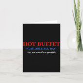 Funny Hot Buffet Available All Day Eat As Much As  カード (正面)