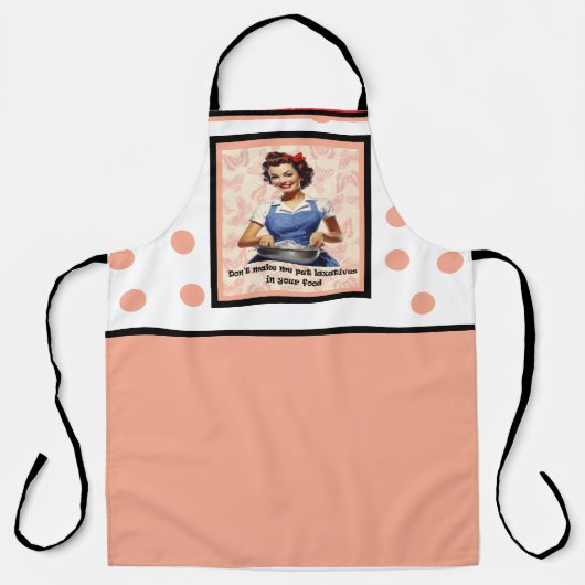 Funny Housewife Apron エプロン (正面)