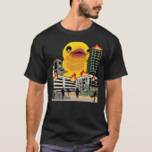 Funny Huge Rubber Duck Lover Kids Tシャツ (正面)