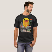Funny Huge Rubber Duck Lover Kids Tシャツ (正面フル)