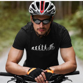Funny Human Cycling Evolution Athlete Bike Cyclist Tシャツ