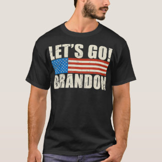 Funny Humor Political  Let's Go Brandon  Tシャツ