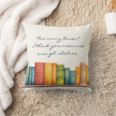 Funny Humor Reading Book クッション (ブランケット)