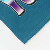 Funny Humor Saying I Clogged Your Toilet Wolf Meme フリースブランケット (角)