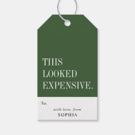 Funny Humorous This Looked Expensive ギフトタグ