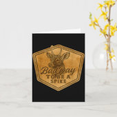 Funny Hunting Bad Day To Be A Ske Deer Hunting Hun カード (黄色い花)