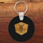 Funny Hunting Bad Day To Be A Ske Deer Hunting Hun キーホルダー (正面)