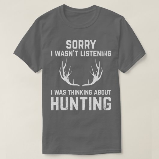 Funny Hunting for Bow and Rifle Deer Hunters  Tシャツ (デザイン正面)