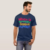 Funny hurricane quote Weather quote aesthetic vint Tシャツ (正面フル)