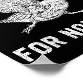 Funny I Am A Conduit For Nonsense Capybara Goose M ポスター (角)