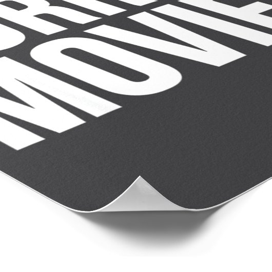 Funny I D Rather Be Watching Horror Movies  ポスター (角)