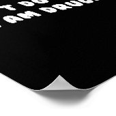 Funny I Don't Do Drugs I Am Drugs Apparel  ポスター (角)