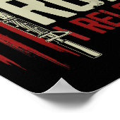 Funny I Don't Run I Reload Gun Rights American Fla ポスター (角)