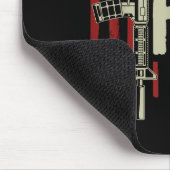 Funny I Don't Run I Reload Gun Rights American Fla マウスパッド (コーナー)