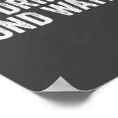 Funny I Drink Nd Water Sarcastic Novelty Fishing H ポスター (角)