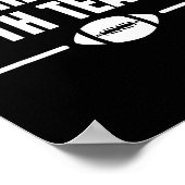 Funny I Hate Both Teams Football  ポスター (角)