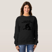 Funny I Have No Life My Brother Wrestles, Wrestlin スウェットシャツ (正面フル)