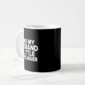 Funny I Like My Husband A Little Bit Younger Humor コーヒーマグカップ (正面左)