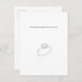 Funny I Love Being Married To You Quote Card ポストカード (正面/裏面)