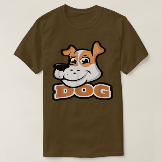 Funny I LOVE DOGS, dog love Design Tシャツ (デザイン正面)
