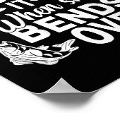 Funny I Love It When She Bends Over (on Back) Fish ポスター (角)