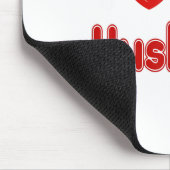 Funny I Love My Husband  マウスパッド (コーナー)