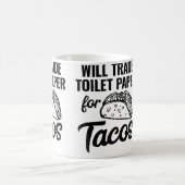 Funny I Love Taco Tuesday Taco Truck Women コーヒーマグカップ (中央)