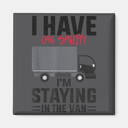 Funny I’m Staying In The Van Phasmophobia Gamer Me マグネット (正面)